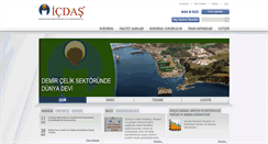 Desktop Screenshot of icdas.com.tr